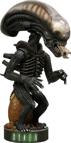 Alien Xenomorph Head Knocker Resine 18cm